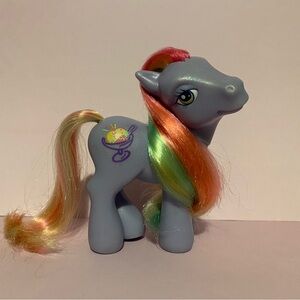 My Little Pony G3 Rainbow Swirl 2004 Sparkle Pony Vintage Hasbro